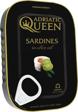 Adriatic Queen Sardines In Olive Oil, 105G